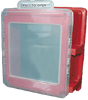 Pull-To-Open Fire Alarm Cover