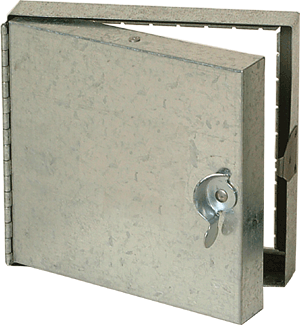 door duct access enlarge doors
