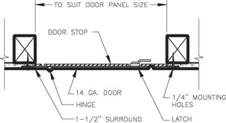 Surface Mounted Access Door