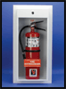 Semi Recessed Fire Extinguisher Cabinet