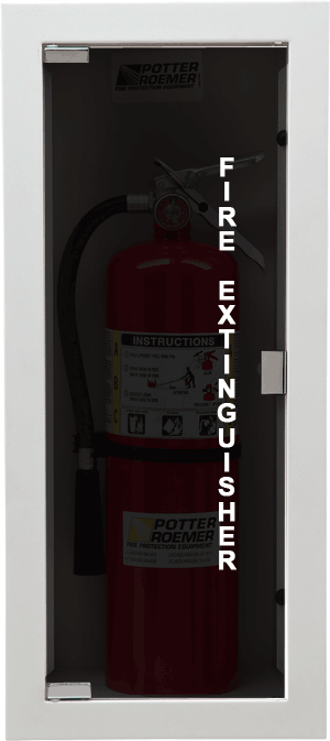 Fully Recessed Fire Extinguisher Cabinets