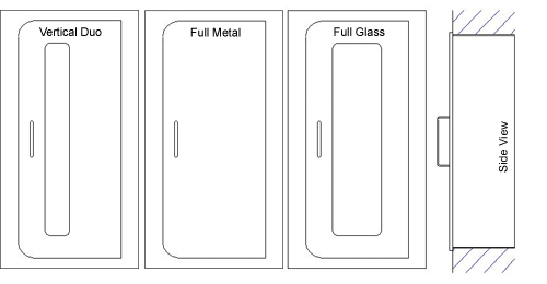 Elite Series Fully Recessed Fire Extinguisher Cabinets