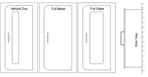 Elite Series Surface Mounted Fire Extinguisher Cabinets