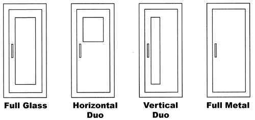 Larsen S Architectural Series Semi Recessed Fire Extinguisher Cabinets