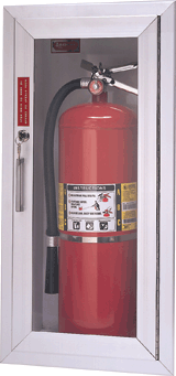 Fully Recessed Fire Extinguisher Cabinet