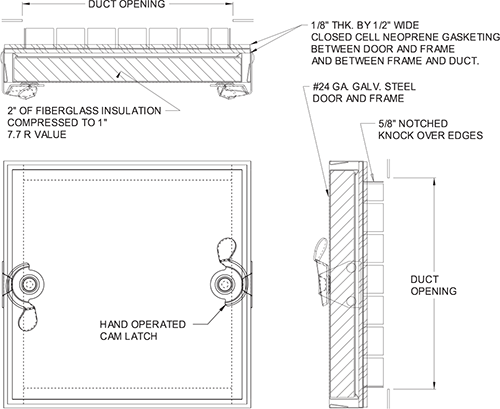 Duct Access Door