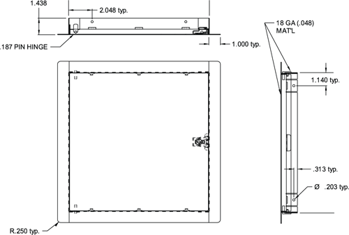 ED-2002 Universal Access Door