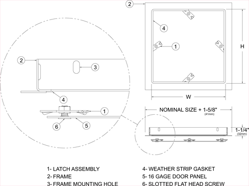 WSR Access Door