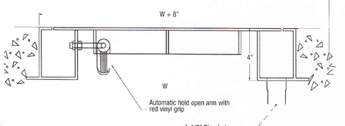 Acudor Aluminum H20 Floor Door